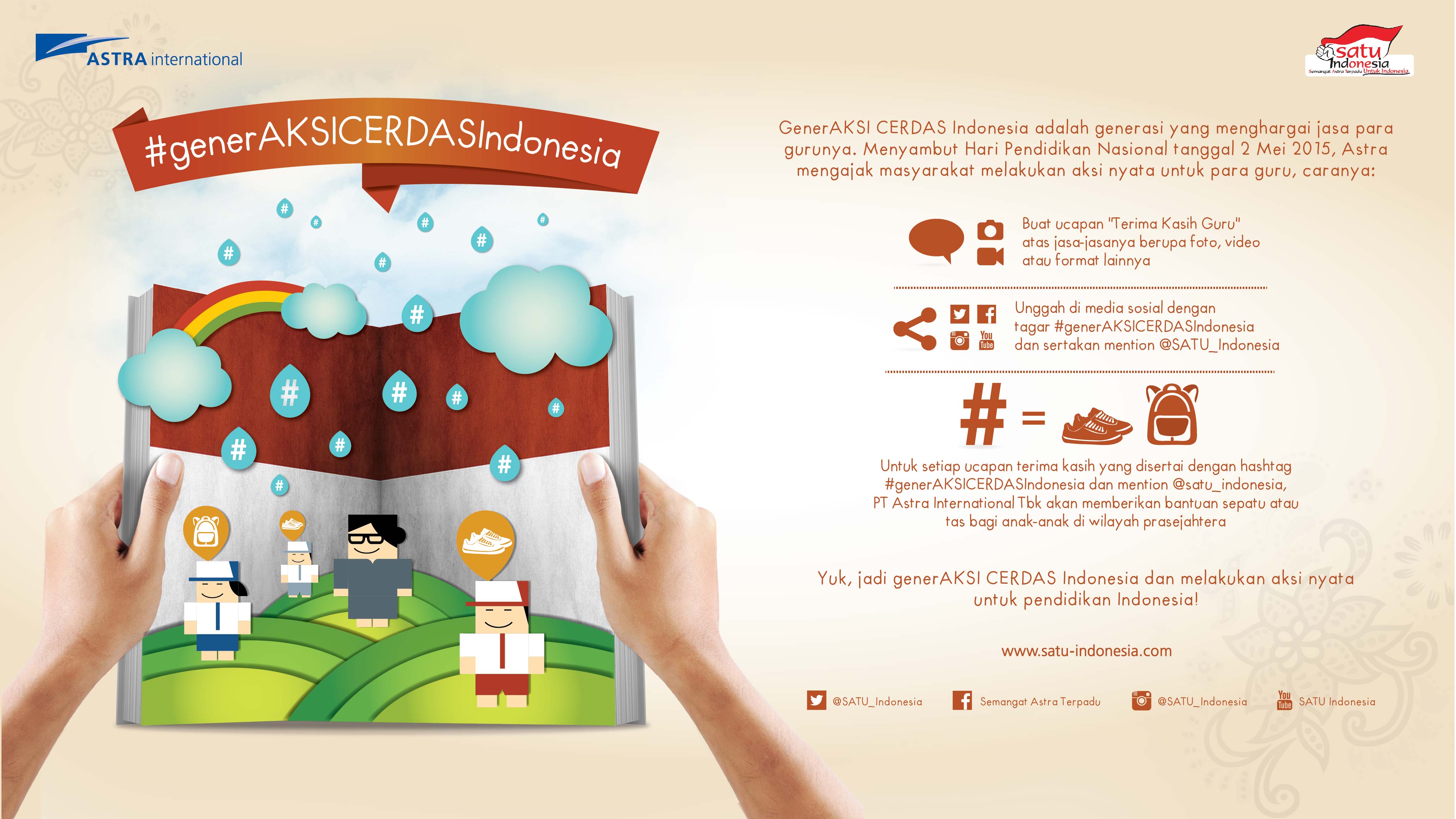 #generAKSICERDASIndonesia